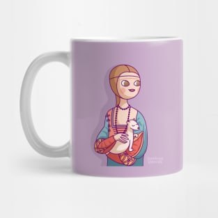 Lady with an Ermine Mug